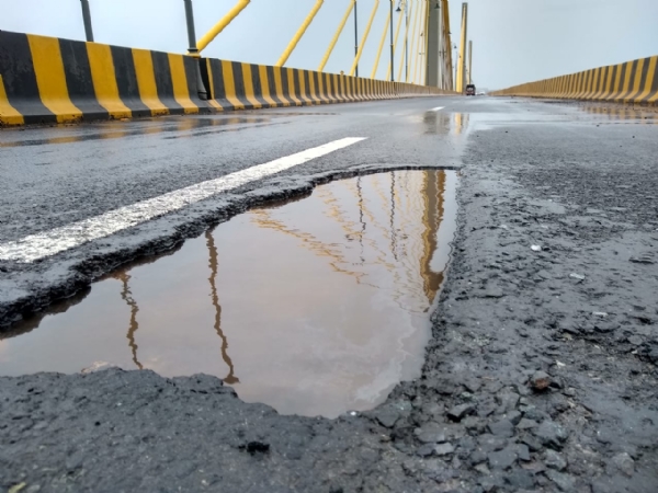 Potholes on highways